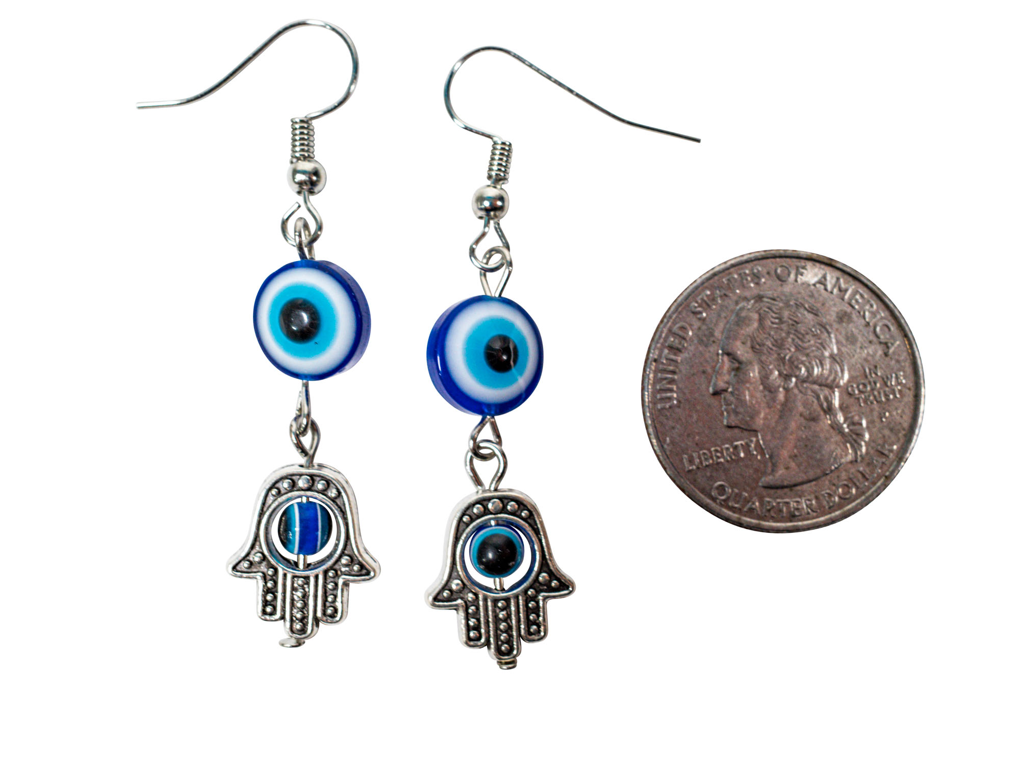 Spooky Eyeball Earrings (Blue) – MADLANDIA